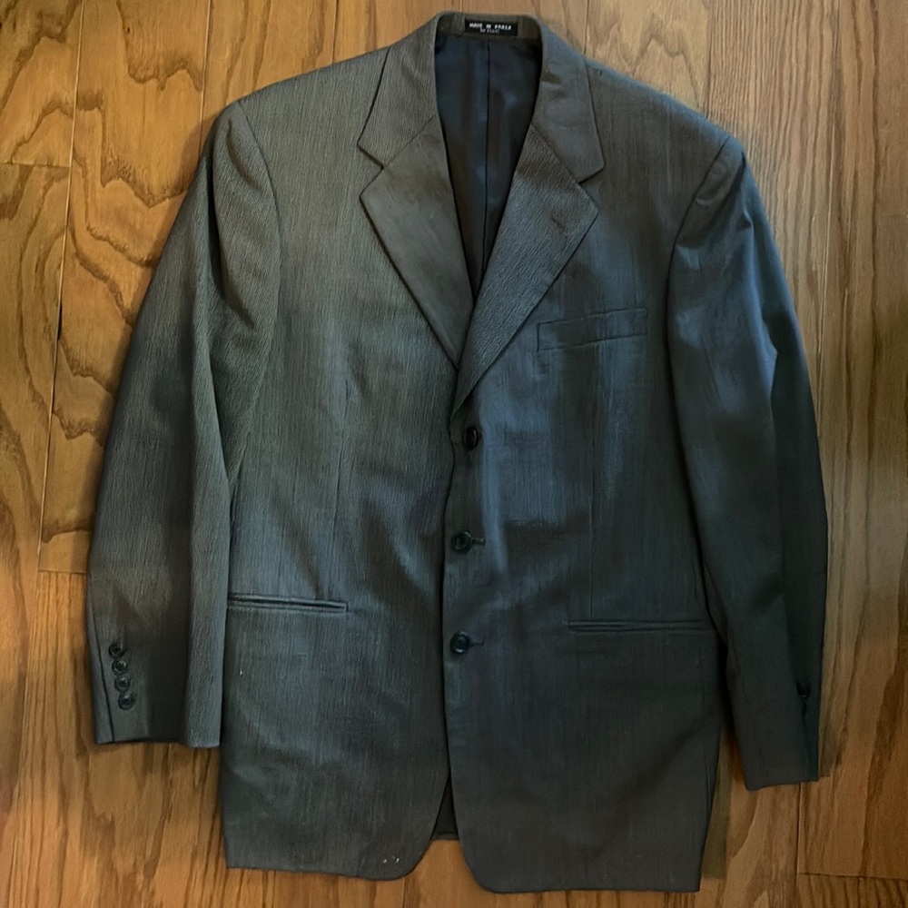 COAT ONLY Men’s Gerald Austin Wool Brown Pattern 40R coat